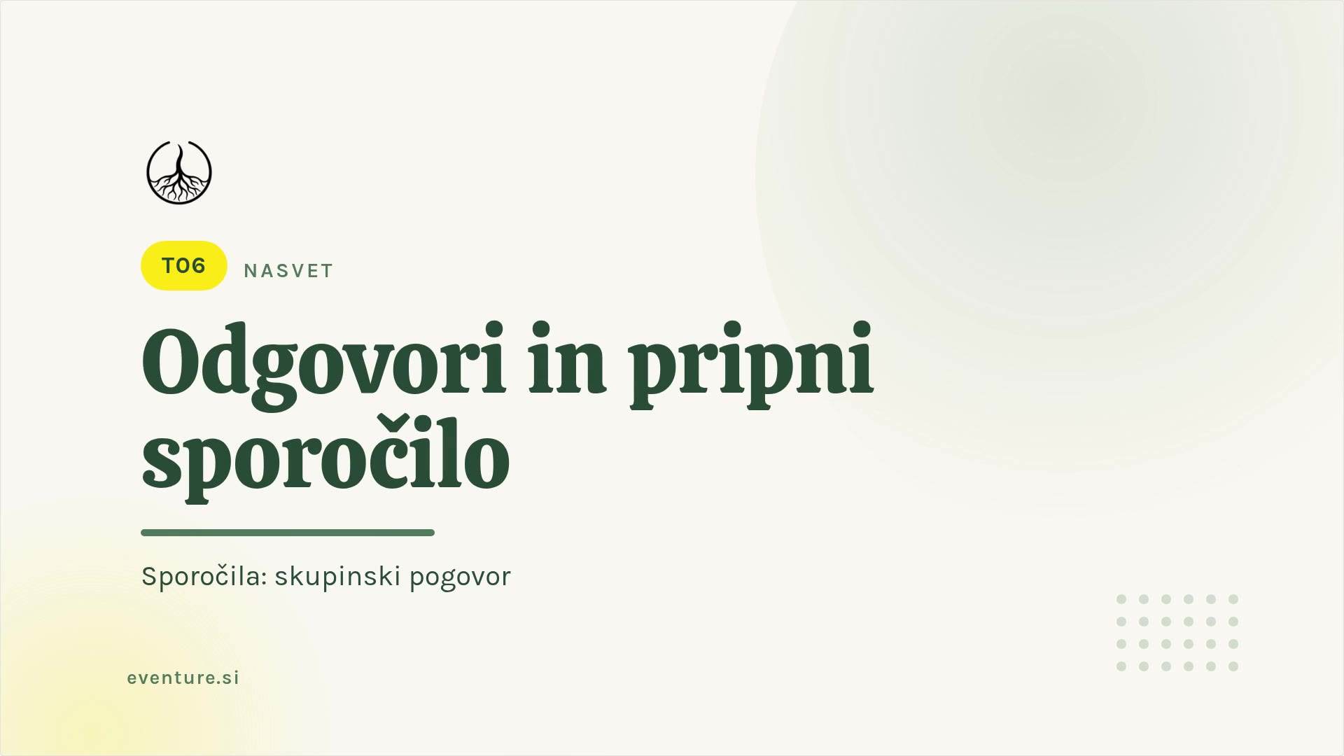 Savjet: odgovori na poruku i prikvači je